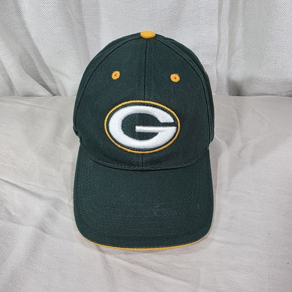 NFL Team Apparel Youth Green Bay Packers Adjustable Hat